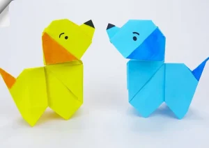 how to make paper dog
